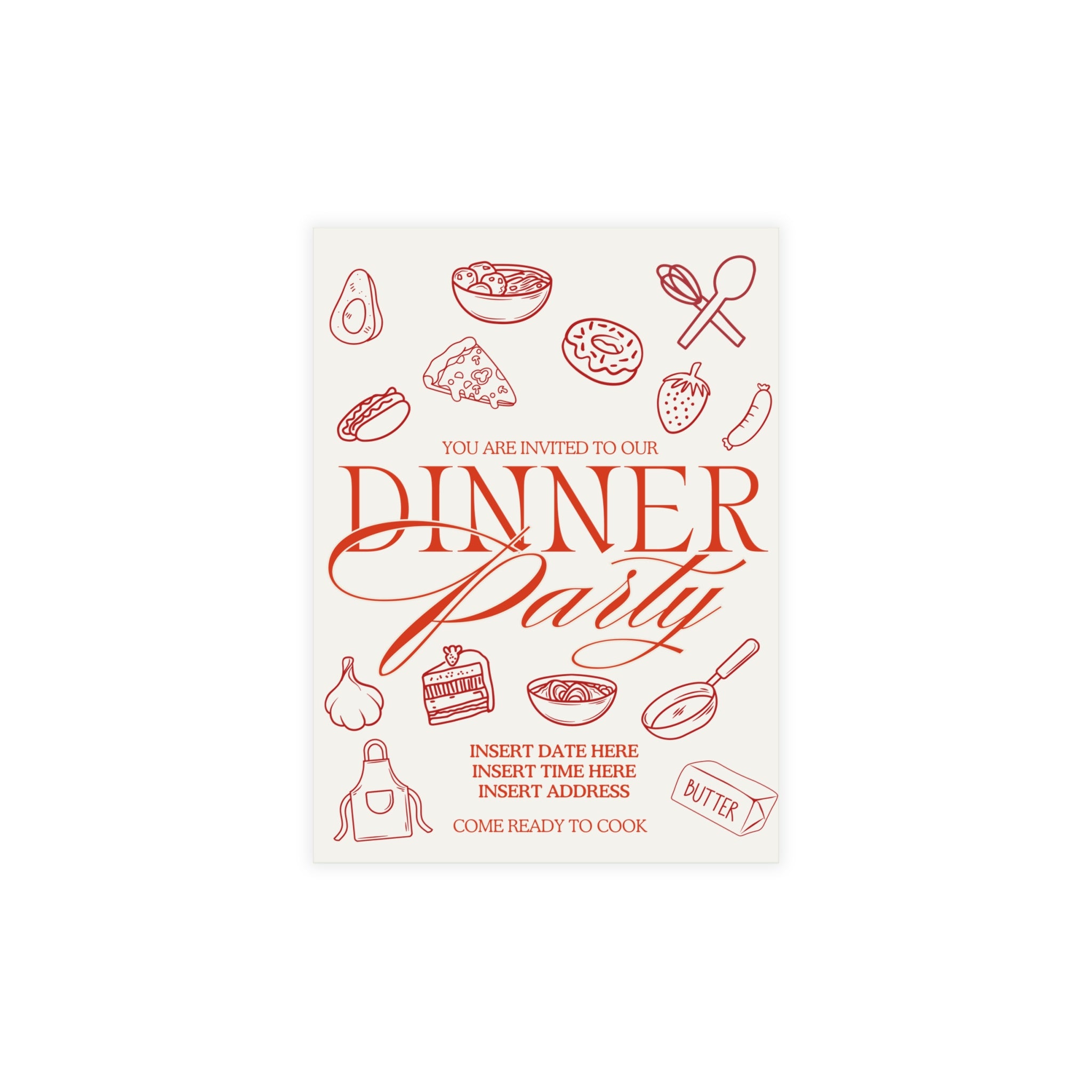 Party Invitation Postcards – Stylish Invites Made Simple