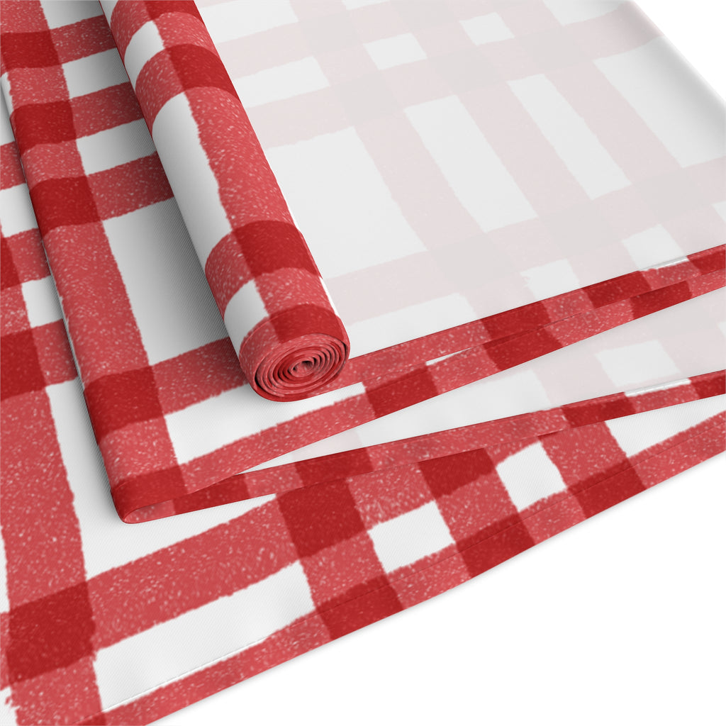 Cooking Party Box | Chic Plaid Table Runner | Cotton-Poly Blend | Farmhouse Decor, Dining Table Accessory, Holiday Table Setting, Rustic Style, Seasonal [...]
