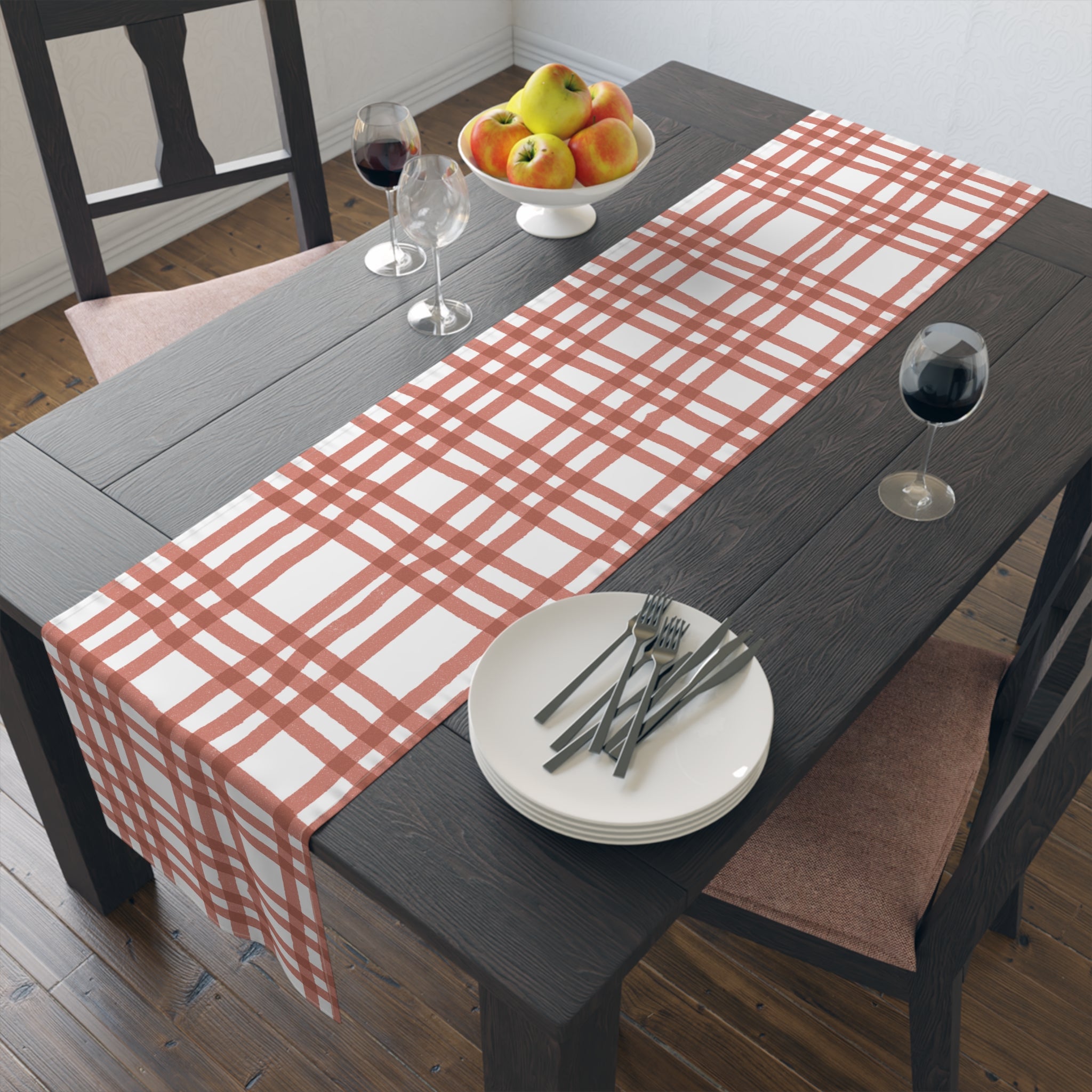 Cooking Party Box | Chic Plaid Table Runner | Cotton-Poly Blend | Farmhouse Decor, Dining Table Accessory, Holiday Table Setting, Rustic Style, Seasonal [...]